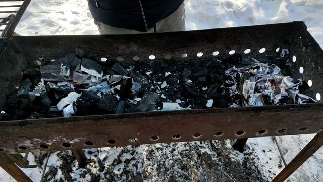 Лучший способ розжига углей, без химии!.mp4 смотреть онлайн