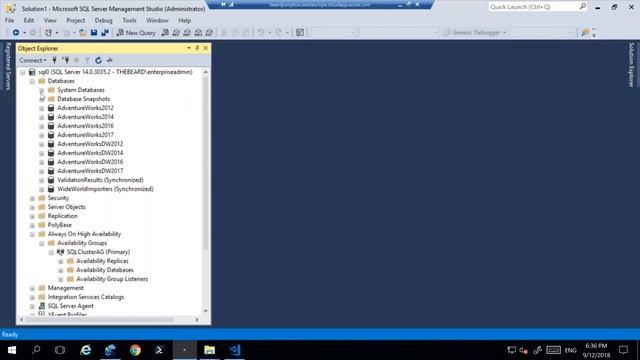 20180912 - Administrating SQL Server with PowerShell dbatools by Rob Sewell смотреть онлайн
