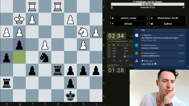 GM Huschenbeth vs. GM Naiditsch || Streamer-Turnier 2.0 смотреть онлайн