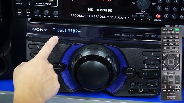 Sony Hi-Fi System MHC-M40D functions and features testing. смотреть онлайн