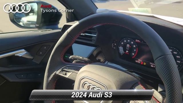 New 2024 Audi S3 Premium Plus, Vienna, VA 24A0073 смотреть онлайн