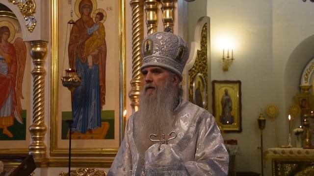 Проповедь Преосвященного Мефодия 
