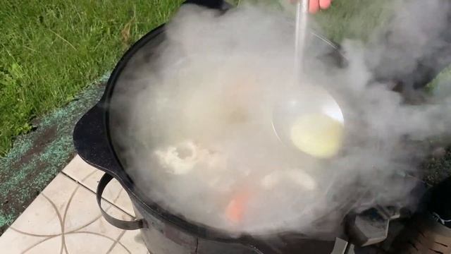 Шурпа в казане на костре, вкусный и простой рецепт смотреть онлайн