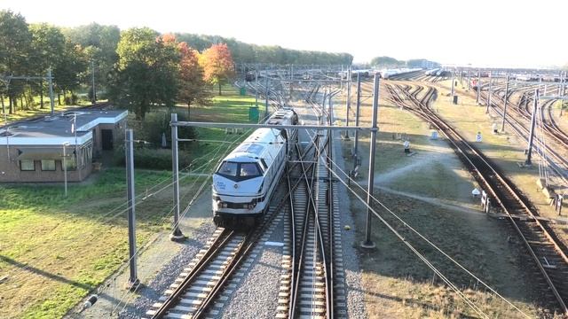 6476, MaK DB BR 264, shunting at railyard Kijfhoek, NL, 28 OCT 2021 смотреть онлайн