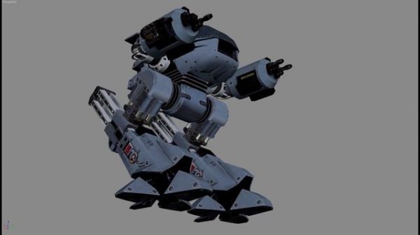 Creating a robot 3D model ED 209