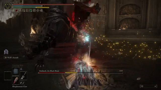 Elden Ring - Maliketh the Black Blade no-hit as Blaidd the Half-Wolf смотреть онлайн