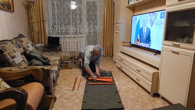 И опять впервые ! Детская, двухярусная раскладушка. смотреть онлайн