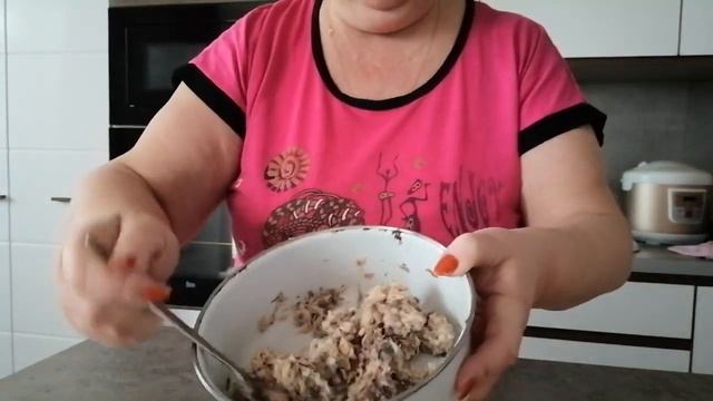 Обед. Ленивый паштет из скумбрии.