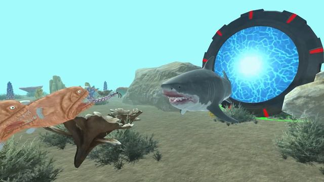Evolution Of Megalodon - Animal Revolt Battle Simulator [ARBS] смотреть онлайн