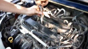 Замена свечей зажигания на форд