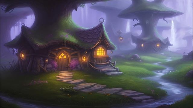 Fantasy Village Music – Enchanted Fairy Village | Beautiful, Magical