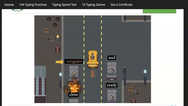 Typing Game Nitro Type Race смотреть онлайн