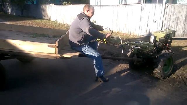 Мене глухих! Мотоблок! село Хороше Озеро №77 vk.com/motoblok_zubr12 смотреть онлайн
