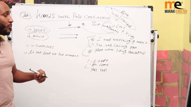 በዚያ ጊዜ/ ያኔ/በደህናዉ ጊዜ Words that go with Past continuous смотреть онлайн