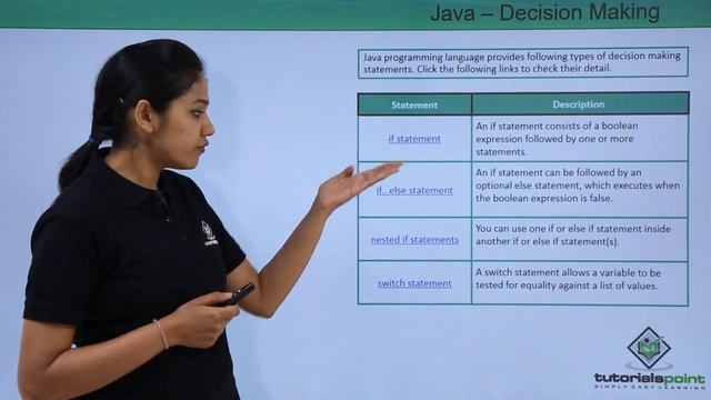 Java - Decision Making смотреть онлайн