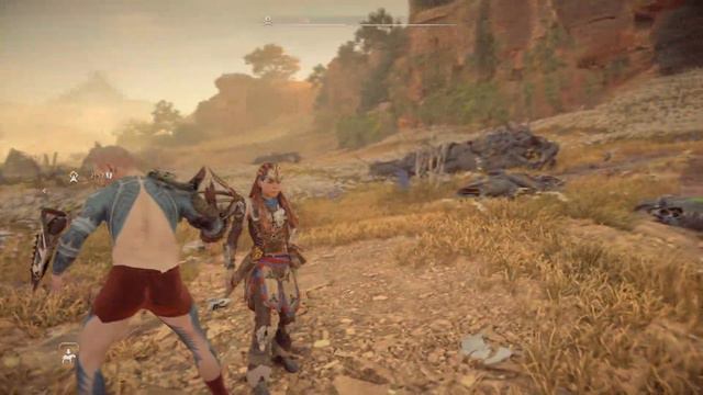 Horizon Forbidden West Dancing Grudda Glitch смотреть онлайн