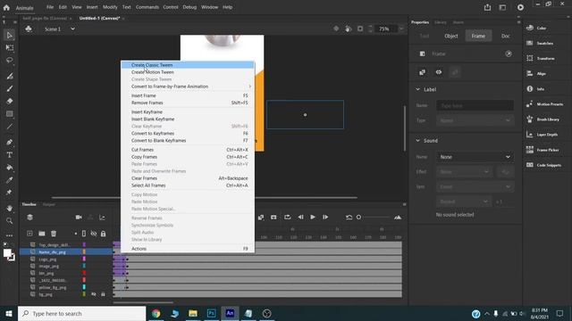 HTML5 Animated banner design in Adobe Animate CC | Beginners Tutorials смотреть онлайн