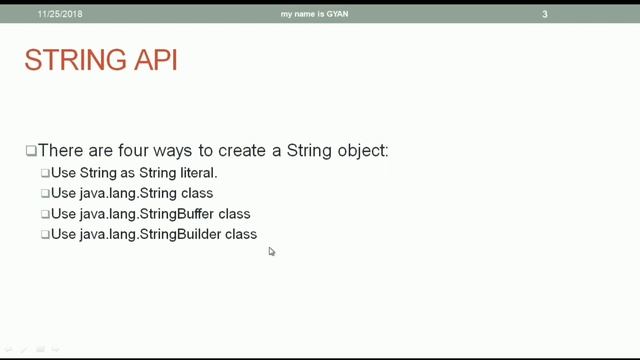 String API in Java | #1 | Various Classes of String API in Java смотреть онлайн