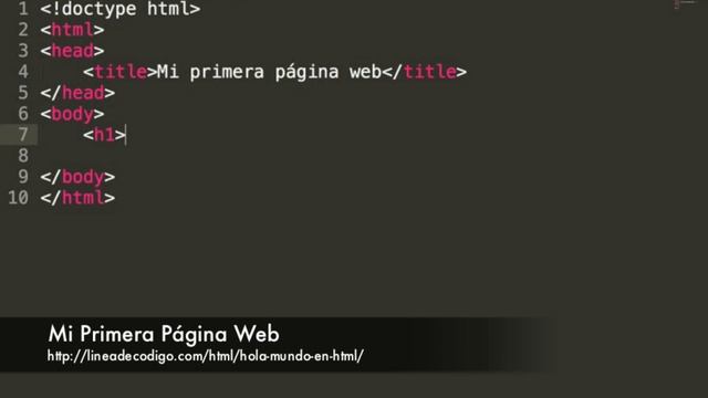 Hola Mundo con HTML смотреть онлайн