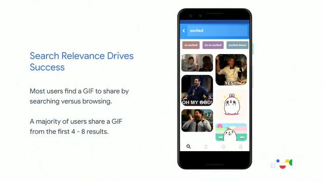 GIFs and more: Integrating expression search in your app (Google I/O'19) смотреть онлайн