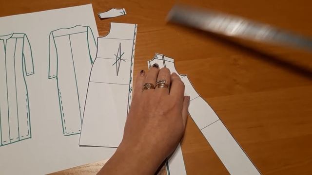 Платье-туника. Моделирование раскрой и первая примерка смотреть онлайн