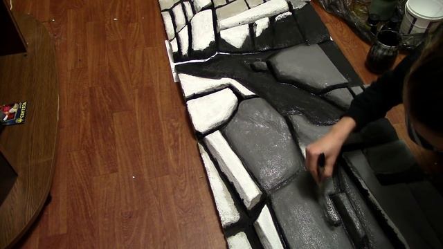 ОБЪЁМНЫЙ ФОН В АКВАРИУМ СВОИМИ РУКАМИ! 3D смотреть онлайн