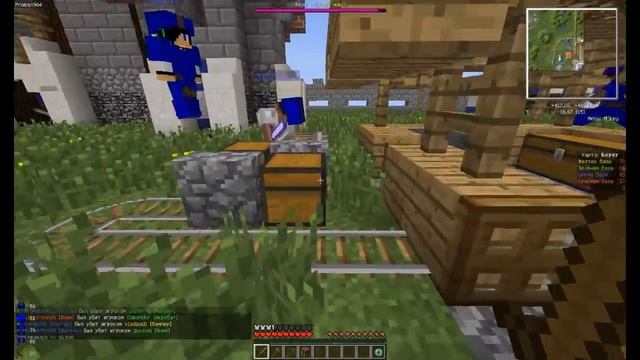 Minecraft.Играем на сервере "VimeWorld" в мини-игры 9 серия (странно лагает интернет) смотреть онлайн