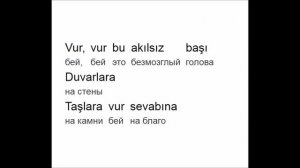 Турецкий по песням&караоке TARKAN «Kuzu Kuzu»