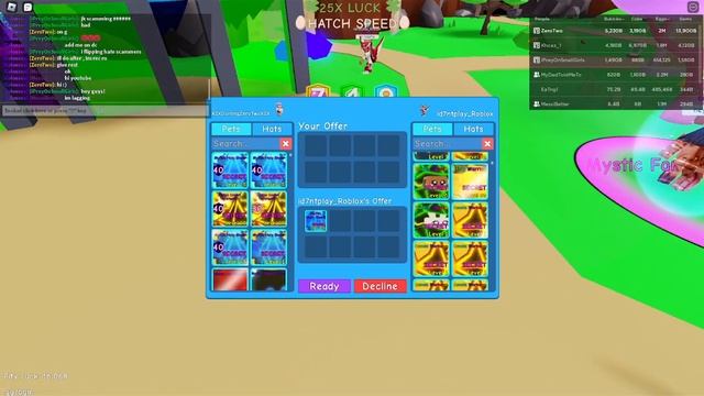 Biggest Trade YET!! (2M+ Value) | Roblox Bubble Gum Mayhem смотреть онлайн