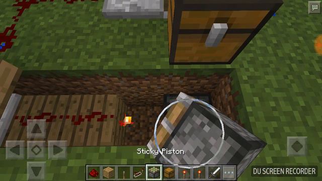 Как построить скрытый сундук в стене в майнкрафте