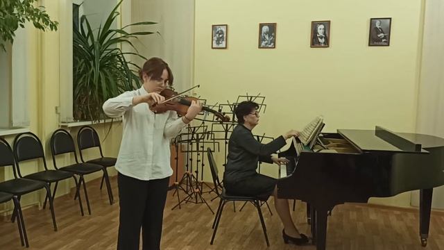 И.Маттезон "Ария" исп. Карапетян Елизавета ДМШ1 Волгоград смотреть онлайн
