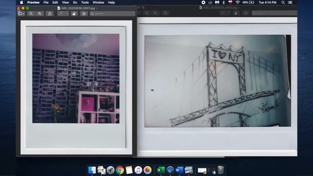 How To Scan Polaroids For Instagram/Making Polaroid Photos Digital смотреть онлайн