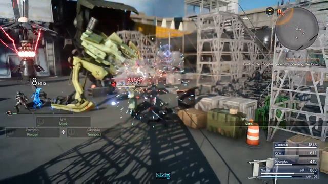 FINAL FANTASY XV XBOX ONE S Gameplay