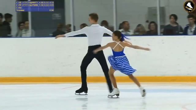 Sofia Kachushkina/Egor Goncharov, RD, 2019.09.02 Moscow Junior Championships смотреть онлайн