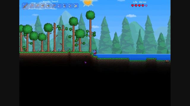 Terraria episode 4 DEMONIC PICKAXE!!!!! смотреть онлайн