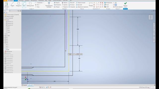 2 Создание 3d-модели простого сруба в Autodesk Inventor(создание затесов под обналичку) смотреть онлайн