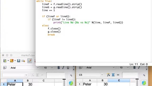 Python Programming Challenge 3: Comparing Two CSV files смотреть онлайн