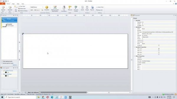 Тренинг по работе с программой для раскроя ProNest. XLS файл с параметрами. Нестинг. 01.05.2022.