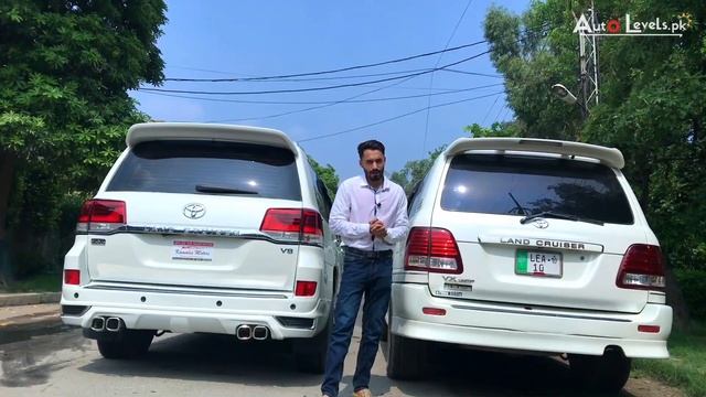 Land Cruiser Cygnus 2000 to 2021 ZX Facelift Conversion | Auto Levels смотреть онлайн