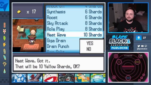BRIGHT POWDER!? :: EP-34 :: Pokemon: Blaze Black 2 Redux :: Randomizer Nuzlocke смотреть онлайн