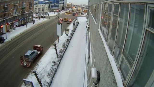 2013-01-28. Омск. Маркса+Циолковского смотреть онлайн