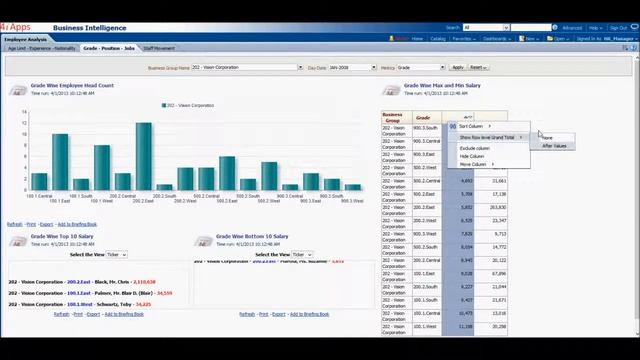 Oracle BI Business Intelligence Demo смотреть онлайн