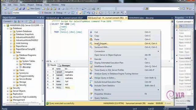 Update statement in sql server-vlr training смотреть онлайн