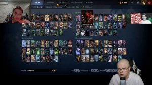 КАША СМОТРИТ КАК ИВАН ЗОЛО ЧИТАЕТ ИМЕНА ПЕРСОНАЖЕЙ ДОТЫ