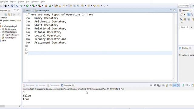 Java 006 | Java Operator Part 1 | Hindi | By Priya Ranjan смотреть онлайн