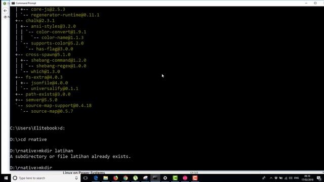Instalasi create-react-native-app (Quick Start) смотреть онлайн