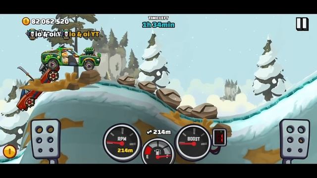 Hill Climb Racing 2 - 38k Tutorial in DOUBLE TIME DILEMMA NEW TEAM EVENT смотреть онлайн