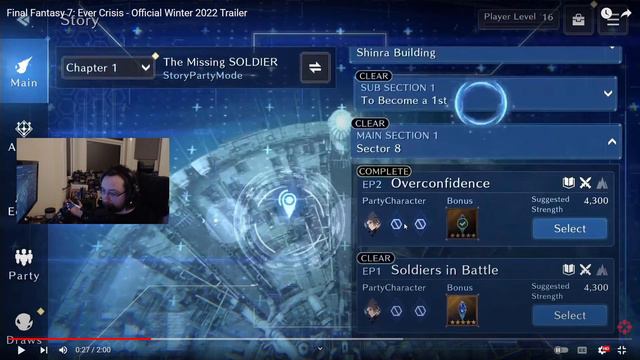 Not another one sqaure! Final Fantasy 7: Ever Crisis - Official winter 2022 trailer смотреть онлайн
