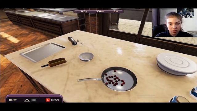 ИСПОРТИЛА ПИРОГ?! Играю в Cooking simulator cakes and cookies!? смотреть онлайн