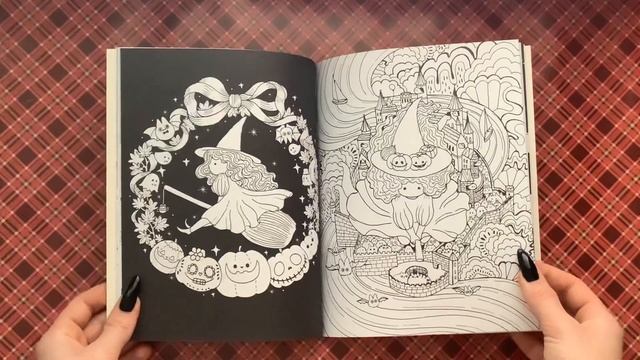 Обзор раскраски «A million magical creatures» Лулу Майо смотреть онлайн